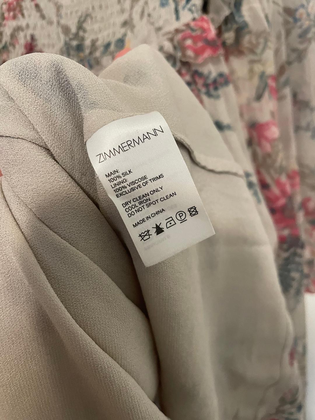 Zimmermann Bayou Flare Short Dress Size 3 for rent on The Volte - main image