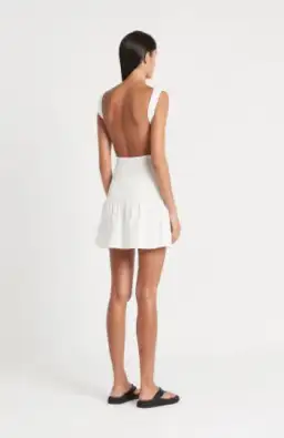 Sir the Label Open Back Lorena Dress White Size 1 for rent on The Volte - image 2