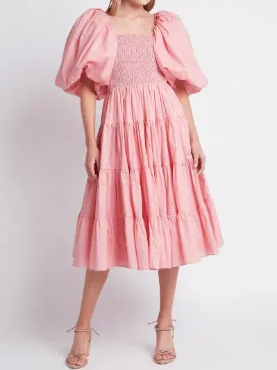 Aje Cherished midi Dress for rent on The Volte - main image