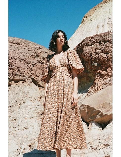 Acler Everett Midi Dress Size 10 for rent on The Volte - main image