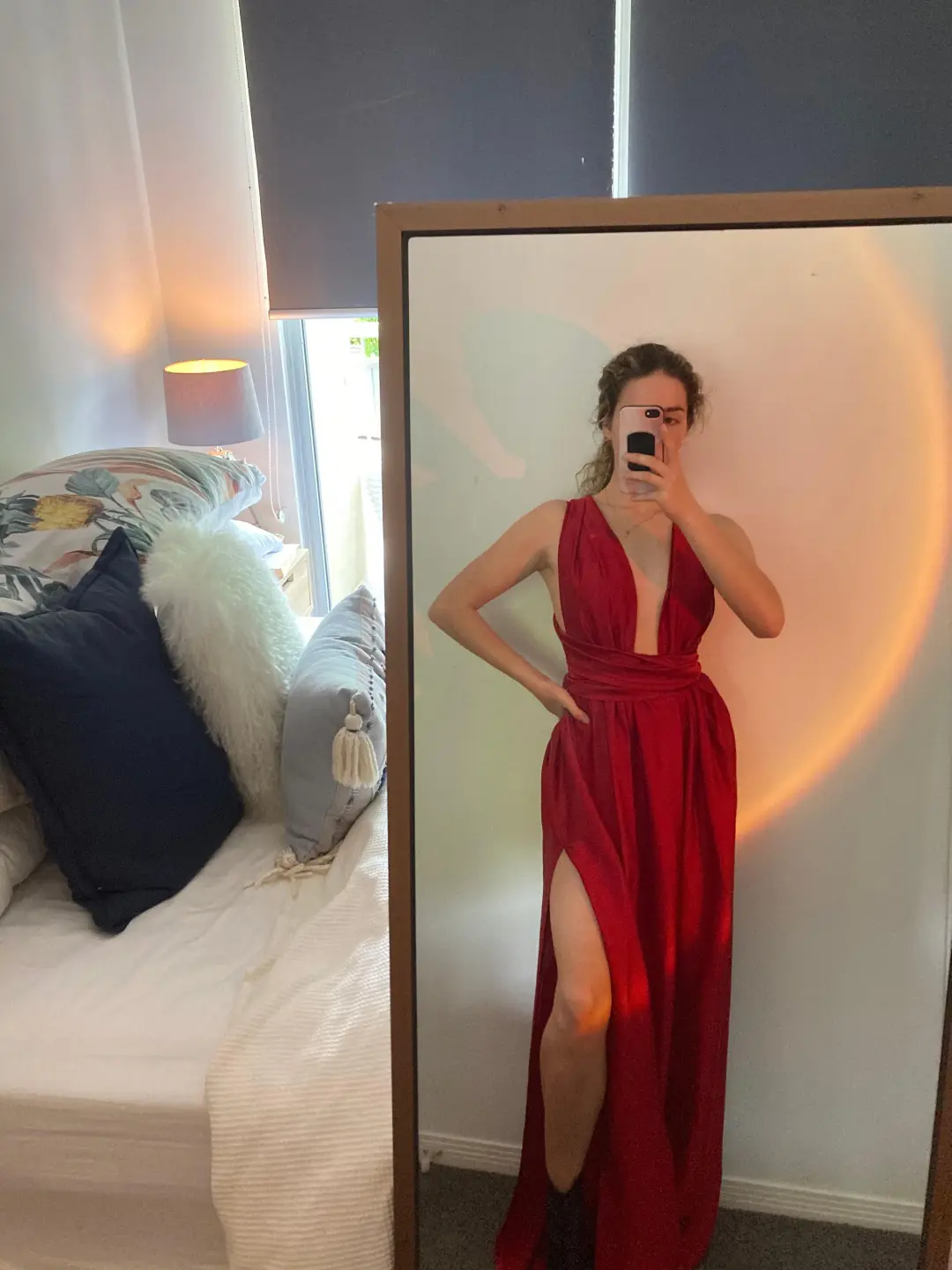 Wrap Ball Gown Dress for rent on The Volte - main image