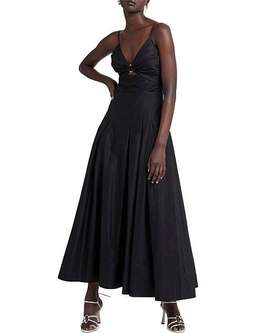 AJE Solstice Strappy Ring Midi Dress for rent on The Volte - image 4