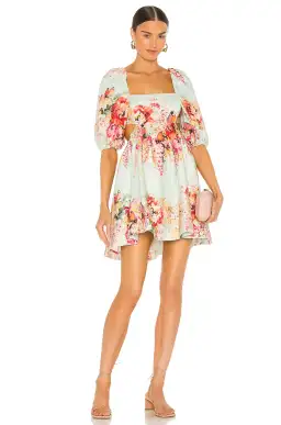 Zimmermann - Mae Cut Out Mini Dress for rent on The Volte - image 1