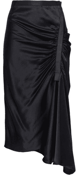Christopher Esber Incline Taped Gathered Skirt Black Size 8 for rent on The Volte - image 3