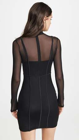 KSUBI STATIC BLACK DRESS