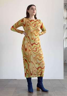 Paloma Wool Problema Dress S (can fit size 6-10) for rent on The Volte - image 1