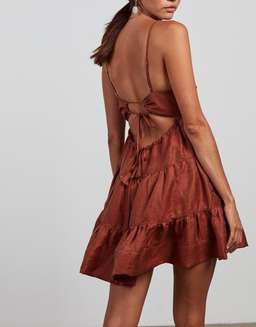 Shona Joy Elsa Tiered Mini Dress Size 10 for rent on The Volte - image 3