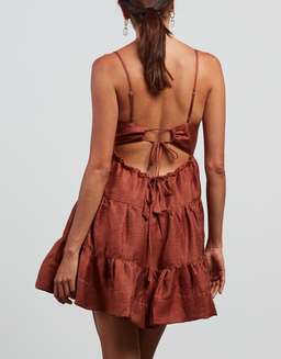 Shona Joy Elsa Tiered Mini Dress Size 10 for rent on The Volte - image 2