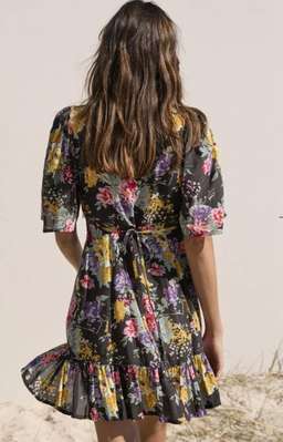 Auguste the Label Odette Jean Mini Dress Print Size S for rent on The Volte - image 2