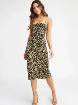 Kookai Rosie Slip Dress Print Size 36 for rent on The Volte - image 1