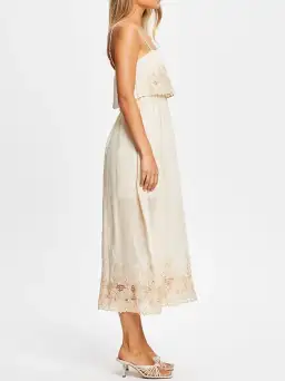 Alice McCall Donatello Midi Dress Panacotta Size 10 for rent on The Volte - image 2