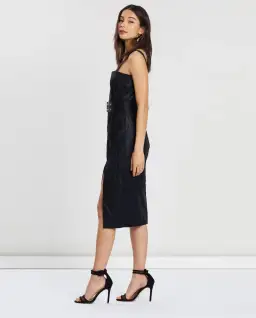 Finders Keepers Lottie Dress Black Size 8