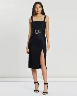 Finders Keepers Lottie Dress Black Size 8