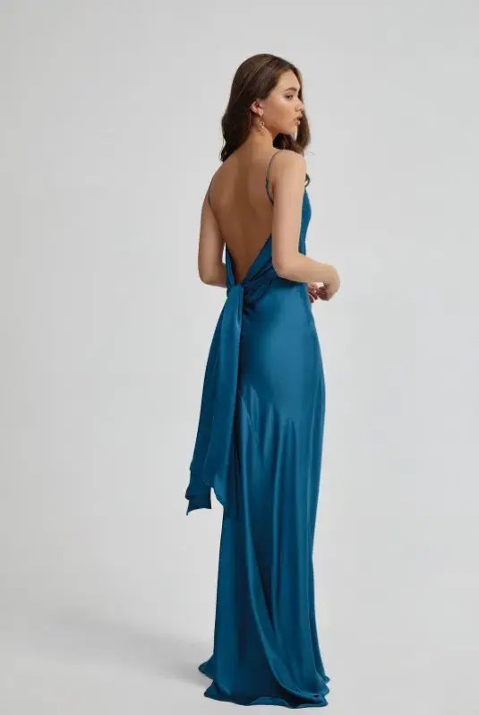 Lexi Romy Dress - Teal size S-M for rent on The Volte - main image