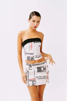 With Jean - Read all about it Set - Size XS for rent on The Volte - image 1