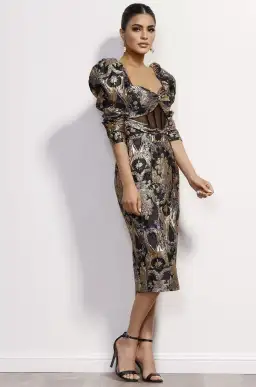 Catwalk Instyle by Marian Rahme Valentina Midi for rent on The Volte - image 4