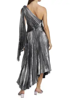 Acler Kalora Midi Dress Gunmetal Size 14 for rent on The Volte - image 3
