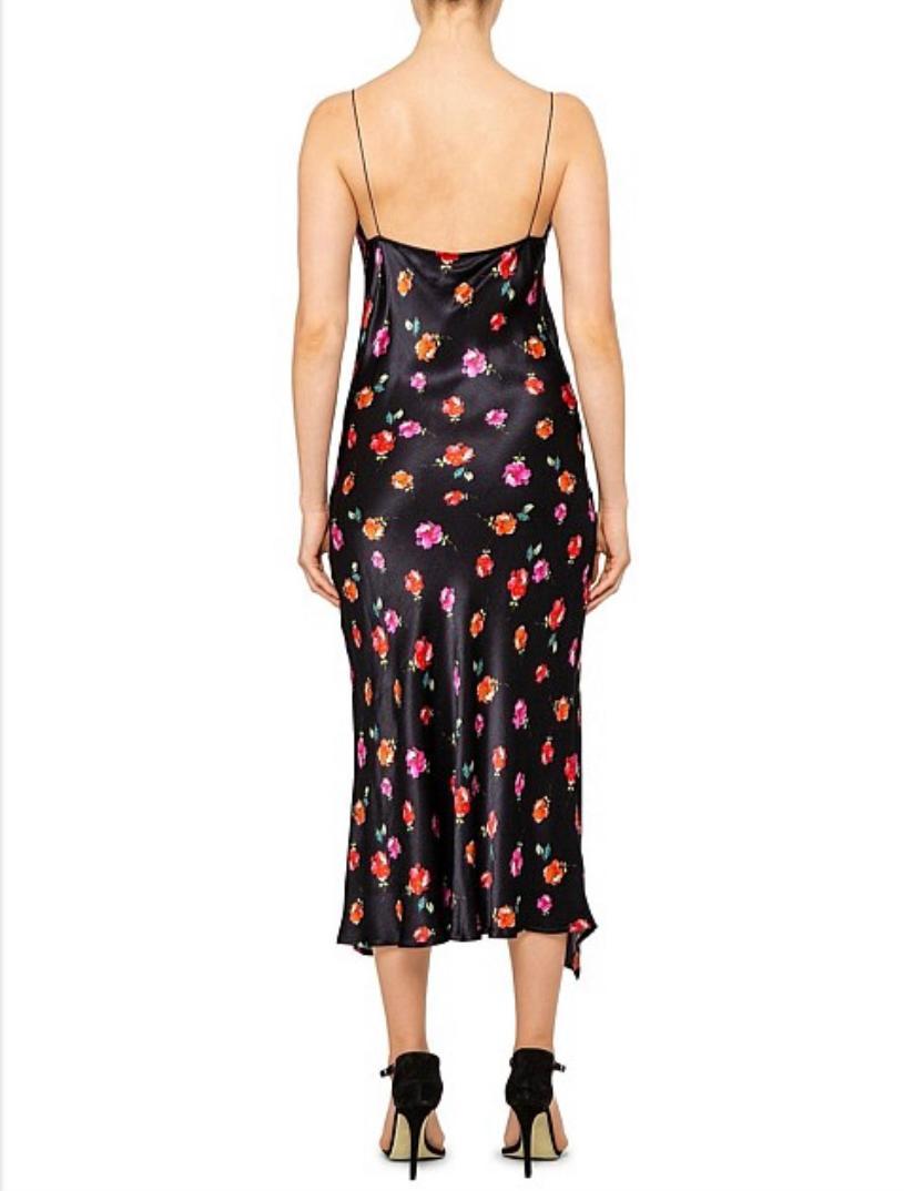 Bec & Bridge Floral Midi Dress Floral Print Size AU 8 for rent on The Volte - main image