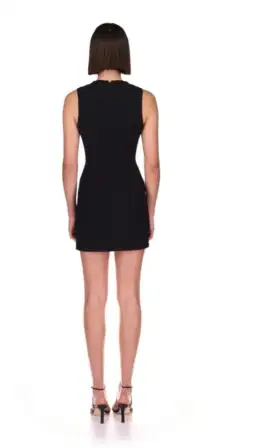 Nicola Finetti Carla Dress Black for rent on The Volte - image 2