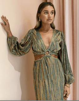 Suboo Ana Cut Out Maxi Dress for rent on The Volte - image 8