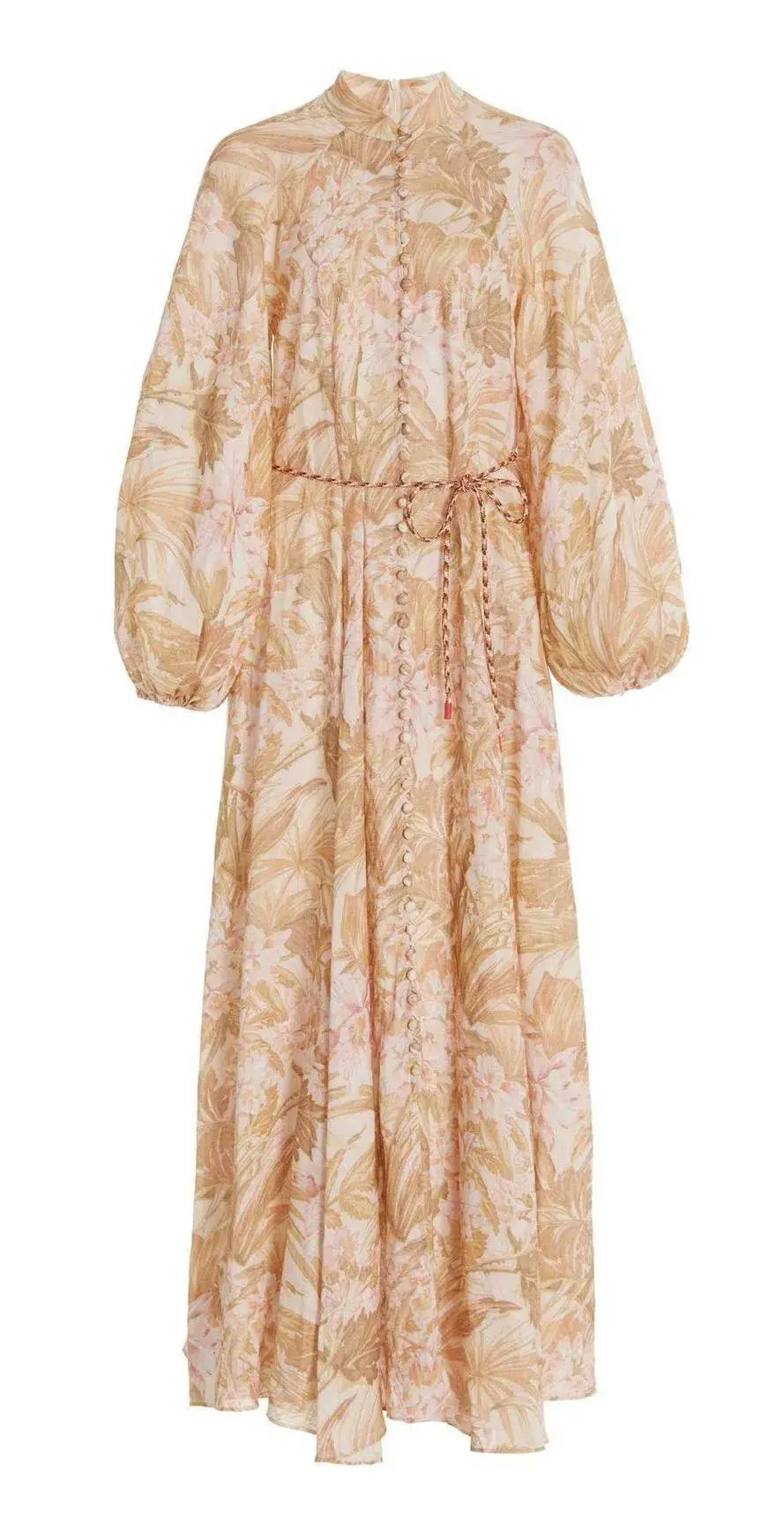 Zimmermann Andie Billow Long Dress Print Size 8 - Image 3