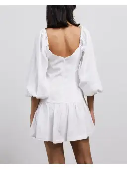 Bec & Bridge Henriette Mini Dress in White Size AU 6 for rent on The Volte - image 4