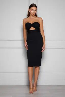 Elle Zeitoune Maya Dress Black Size 8 for rent on The Volte - image 1