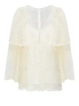 Alice McCall Moonstruck Mini Dress Cream Size 4 for rent on The Volte - image 3