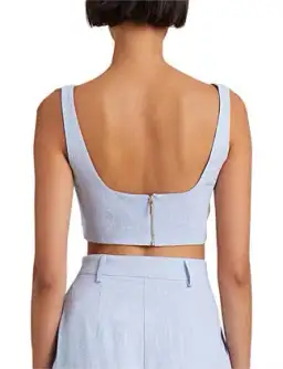 Bec and Bridge Phoebe Top and Pants Set Blue Size 8 for rent on The Volte - image 8