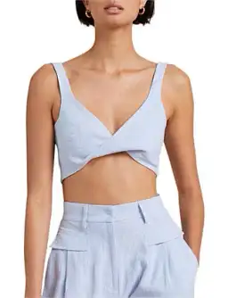 Bec and Bridge Phoebe Top and Pants Set Blue Size 8 for rent on The Volte - image 6