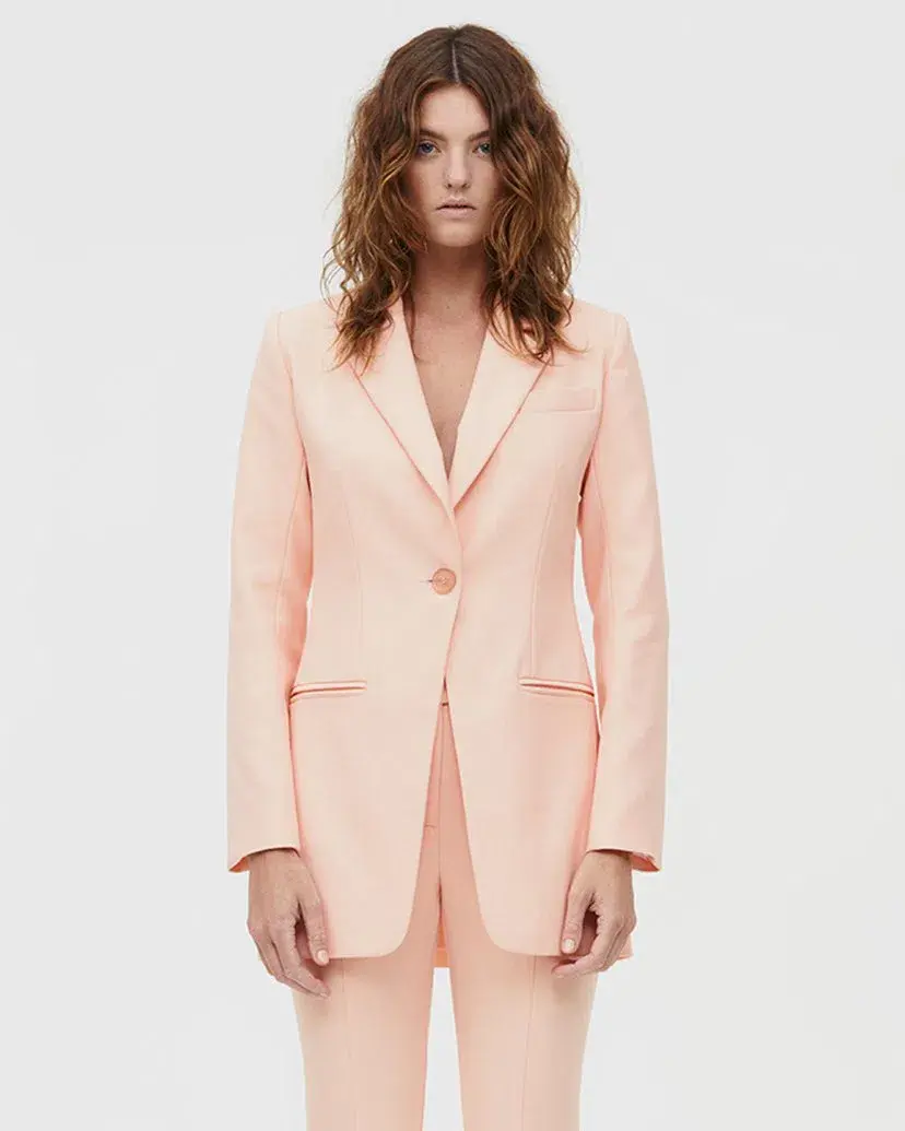 Manning Cartell Pop Swagger Blazer & Pant Set in Peach Size 8 for rent on The Volte - main image