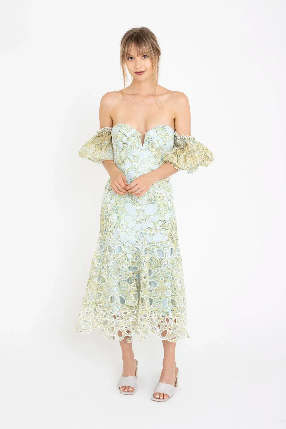 Acler Holland Dress Green Size 6 - Image 5