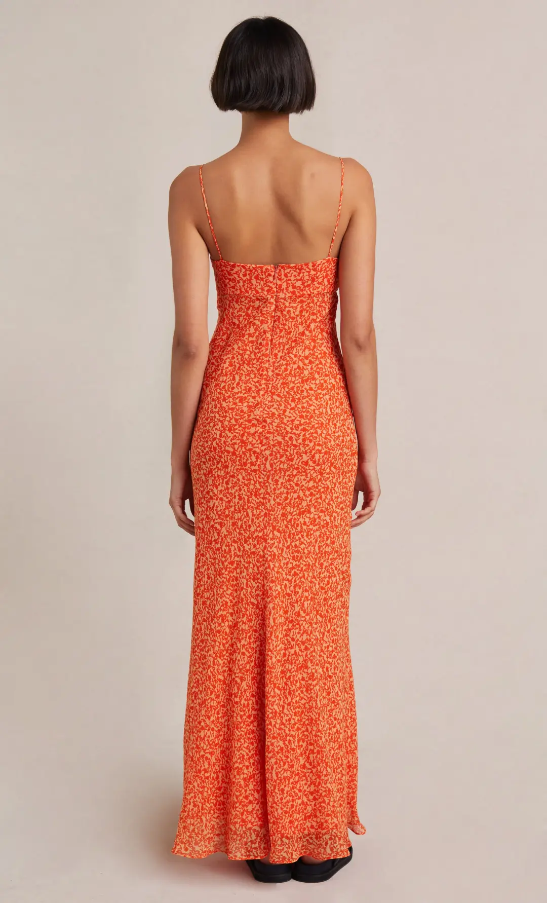 Bec & Bridge Cheri Maxi Dress Orange Size 8 for rent on The Volte - main image