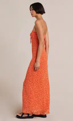 Bec & Bridge Cheri Maxi Dress Orange Size 8 for rent on The Volte - image 3