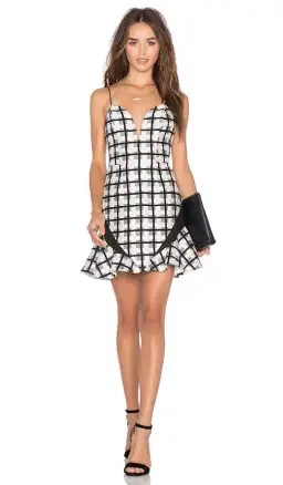 NBD Daylight Bliss Mini Dress Print Size 10 for rent on The Volte - image 1