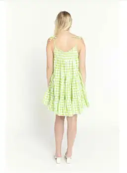 Steele Alfie Mini Dress Green Size 10 for rent on The Volte - image 3