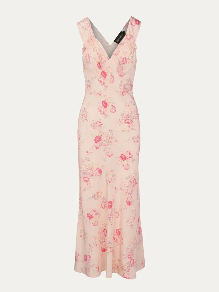 Réalisation Par The Ivy Eden Dress Pink Size 8 for rent on The Volte - main image