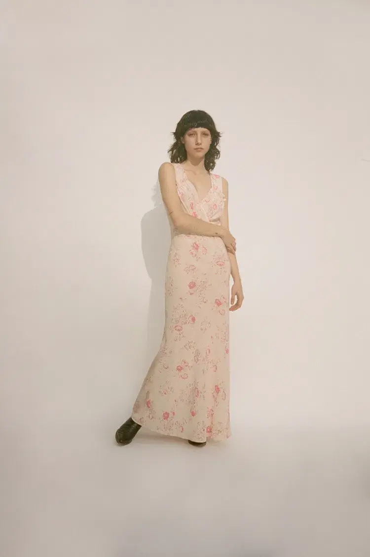 Réalisation Par The Ivy Eden Dress Pink Size 8 for rent on The Volte - main image