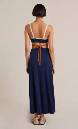 Bec & Bridge Enzo Knit Twist Top and Knit Skirt Set Ink Size 8 for rent on The Volte - image 3