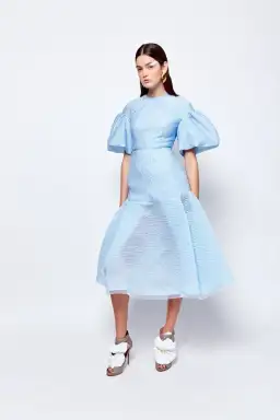 Nicola Finetti Mona Dress Sky Blue Size 6 for rent on The Volte - image 1