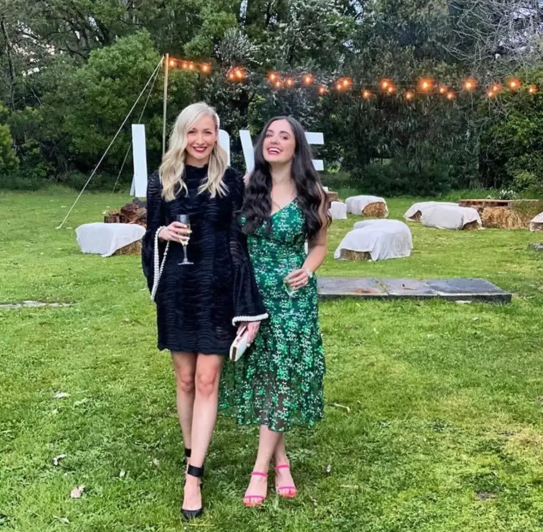 Mossman Prim and Proper dress short black Size 8 for rent on The Volte - main image