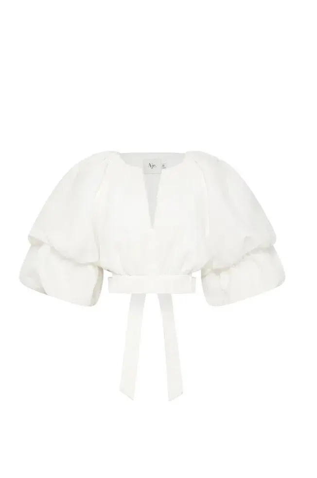 Aje Impression Top White Size 8 for rent on The Volte - main image