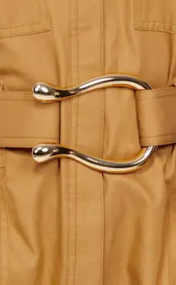 Acler Battan Boiler Jumpsuit Brown Size 6 for rent on The Volte - image 4