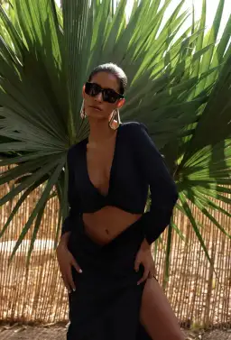 Rat & Boa Costella Dress Black Size 8 for rent on The Volte - image 2