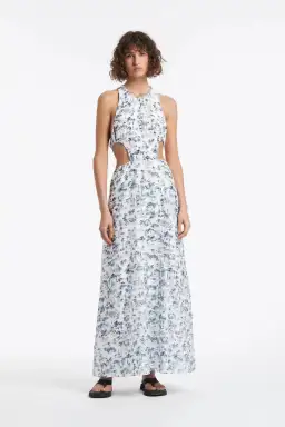 Sir the Label Dimitri Open Back Dress Print Size 6 for rent on The Volte - image 2