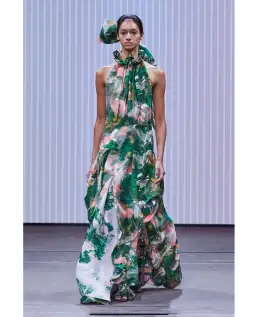 Ginger & Smart Aquarelle Gown Print Size 8 for rent on The Volte - image 1