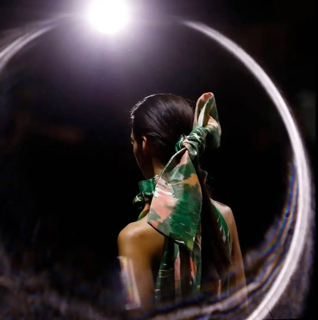 Ginger & Smart Aquarelle Gown Print Size 8 for rent on The Volte - main image