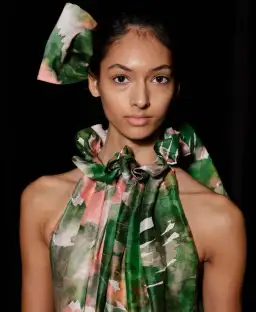 Ginger & Smart Aquarelle Gown Print Size 8 for rent on The Volte - image 3