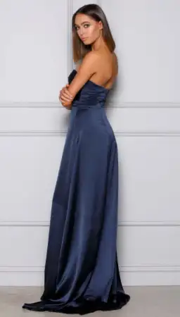 Elle Zeitoune Magnolia Dress Blue Size 10 for rent on The Volte - image 2