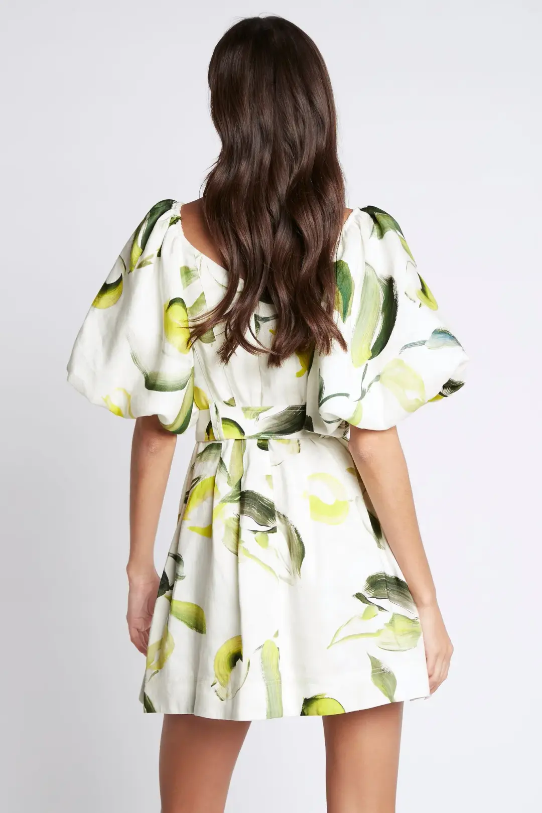 Aje Zest Mini Dress Print Size 8 for rent on The Volte - main image